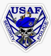 USAF Security Police Sticker