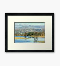 The Langdale Pikes from Wise Een Tarn Framed Print