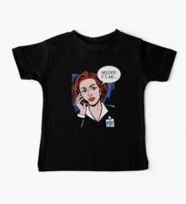 FBI Agent // Scully XFiles Lichtenstein Baby Tee