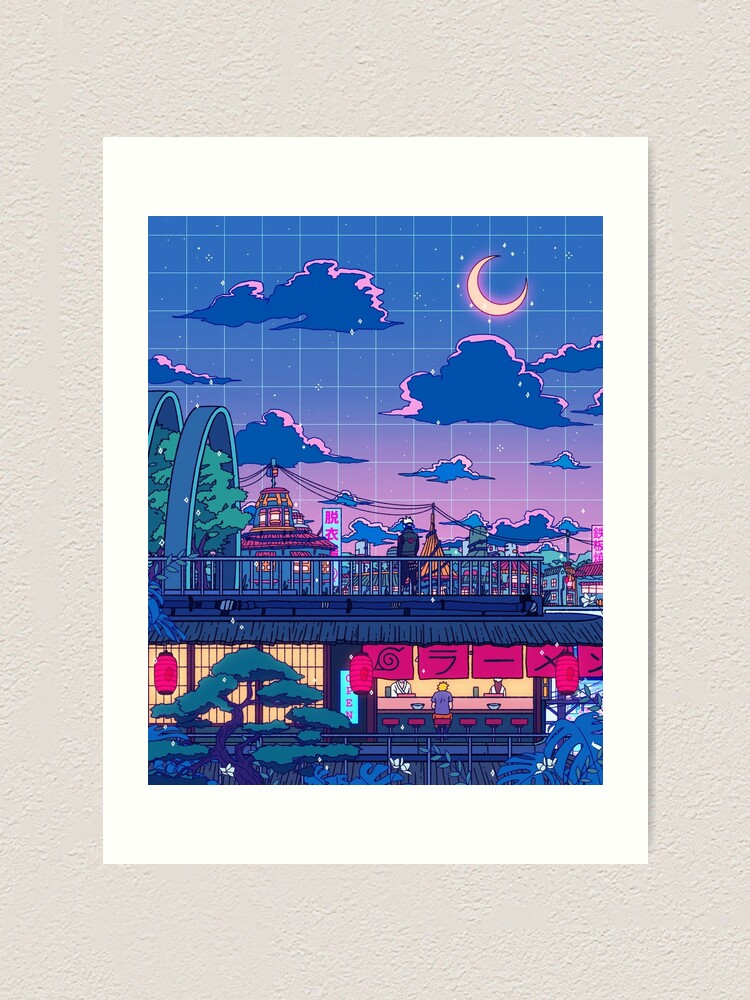 Alternate view of Konohagakure Art Print
