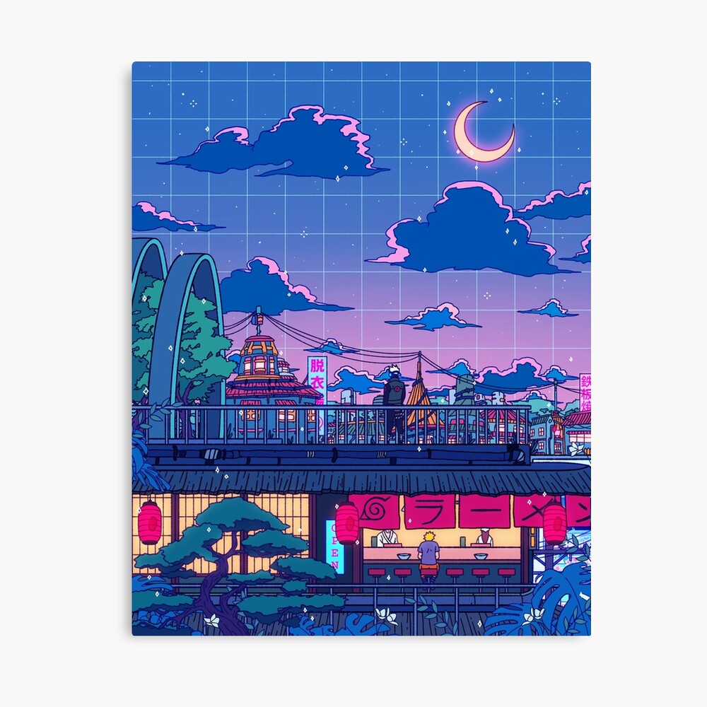 Konohagakure Canvas Print