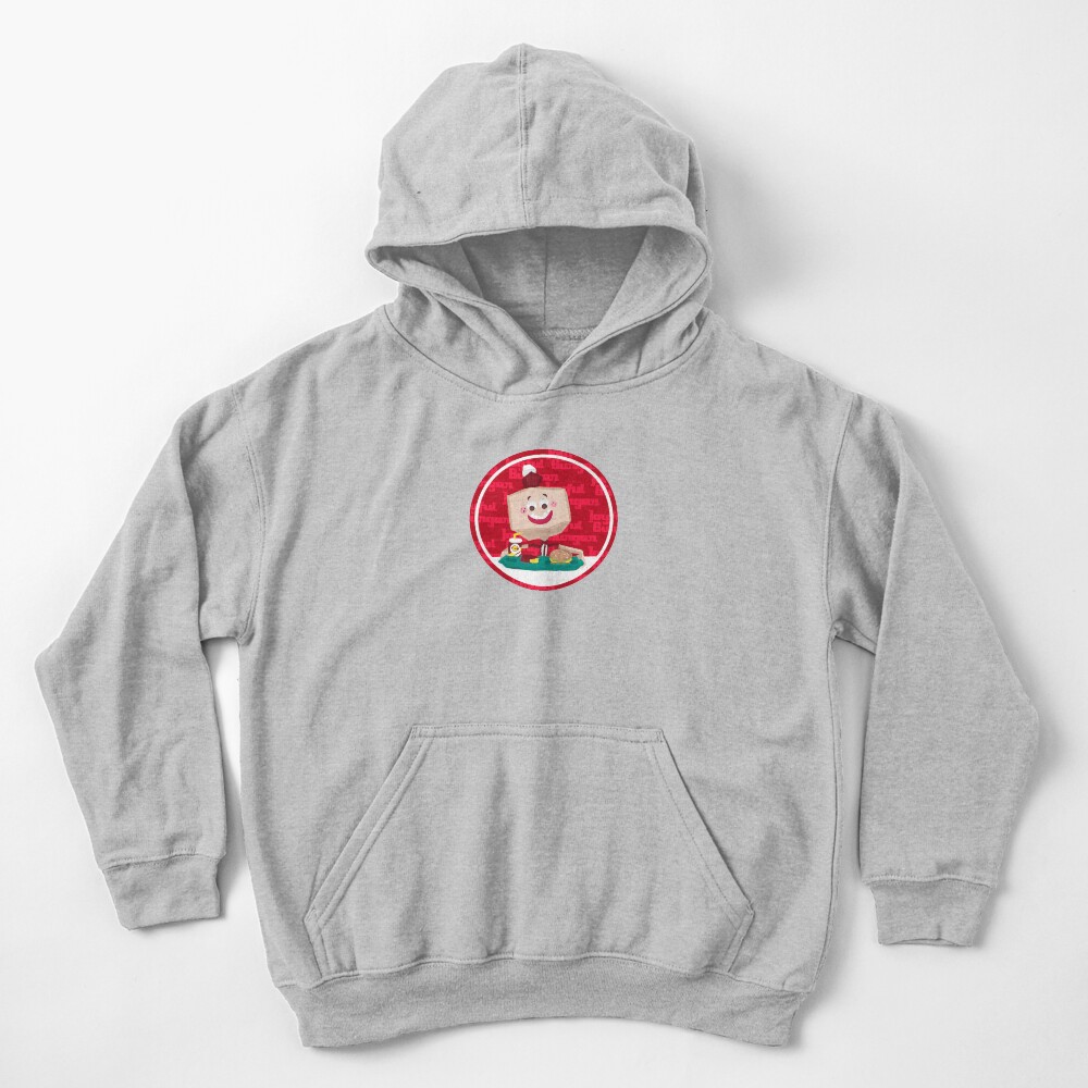 Larry the Joyful Burger Worker - The Amazing World of Gumball Kids Pullover Hoodie