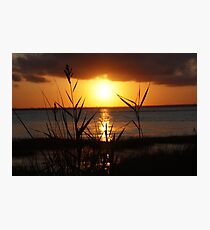 Shore Sunset Photographic Print