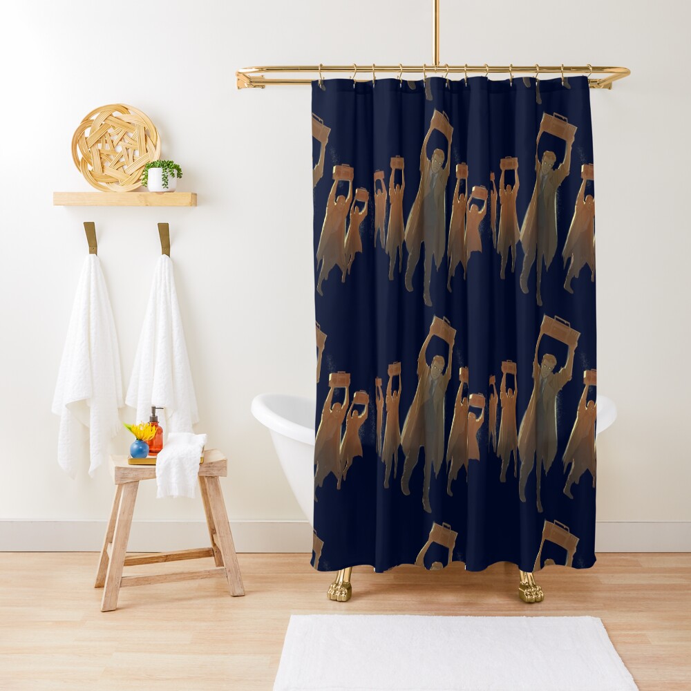 The Crashtones - Daddies of Destruction Shower Curtain