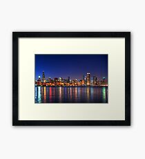 Chicago skyline Framed Print