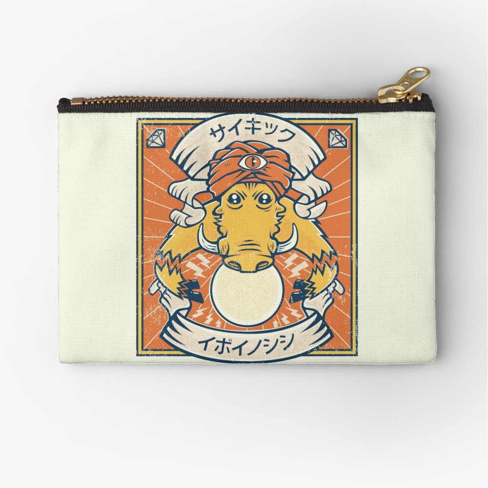 Psychic Warthog Zipper Pouch