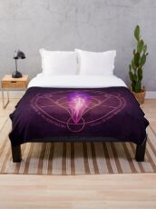Dark Crystal Prophecy Throw Blanket