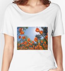 Tulips Women's Relaxed Fit T-Shirt
