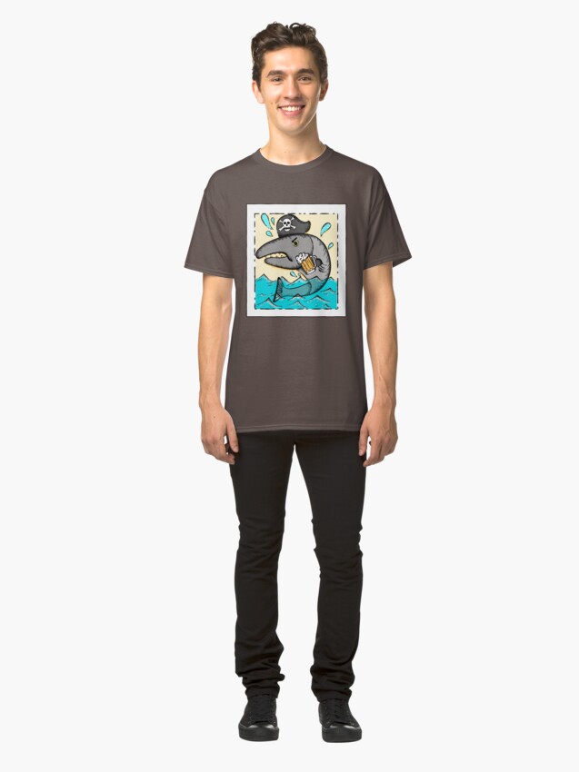 Alternate view of The Salty Salmon Classic T-Shirt