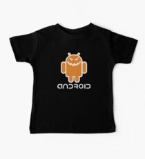 Android Pumproid - Pumpkin Droid Baby Tee