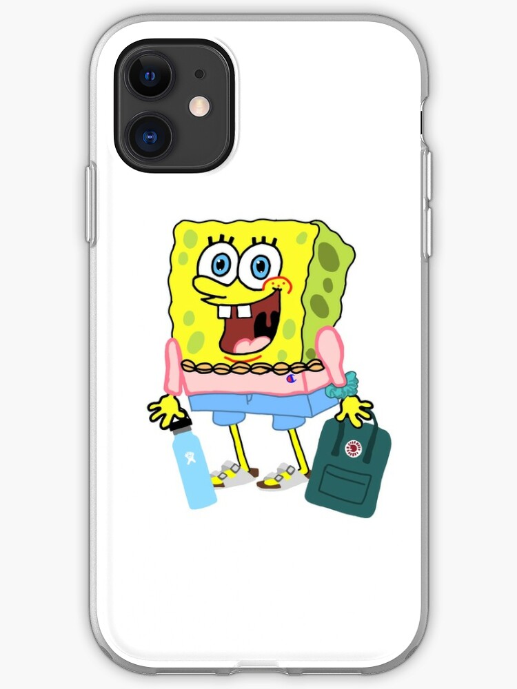 Spongebob Vsco Girl Iphone Case Cover By Maddiefrick Redbubble