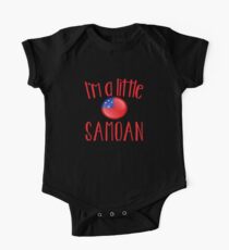 I'm a little SAMOAN with Samoa flag One Piece - Short Sleeve