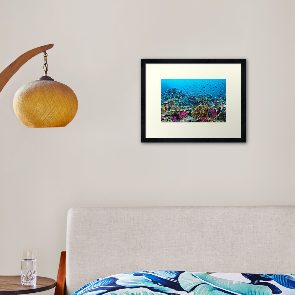 Fantasea Reef Framed Art Print