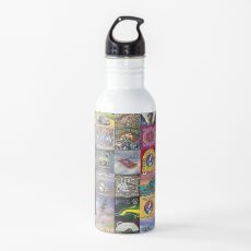 Grateful Dead Album Covers Water Bottle