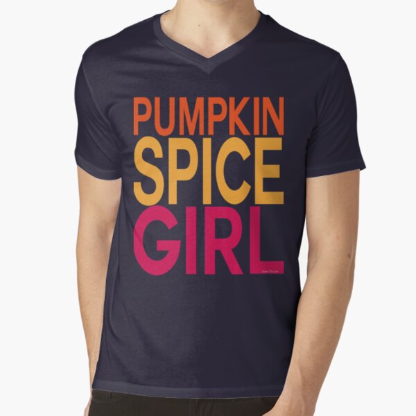 Pumpkin Spice Girl V-Neck T-Shirt