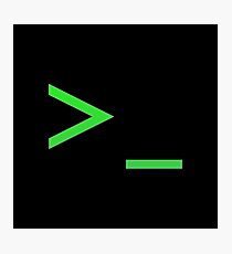 Command Prompt Photographic Print