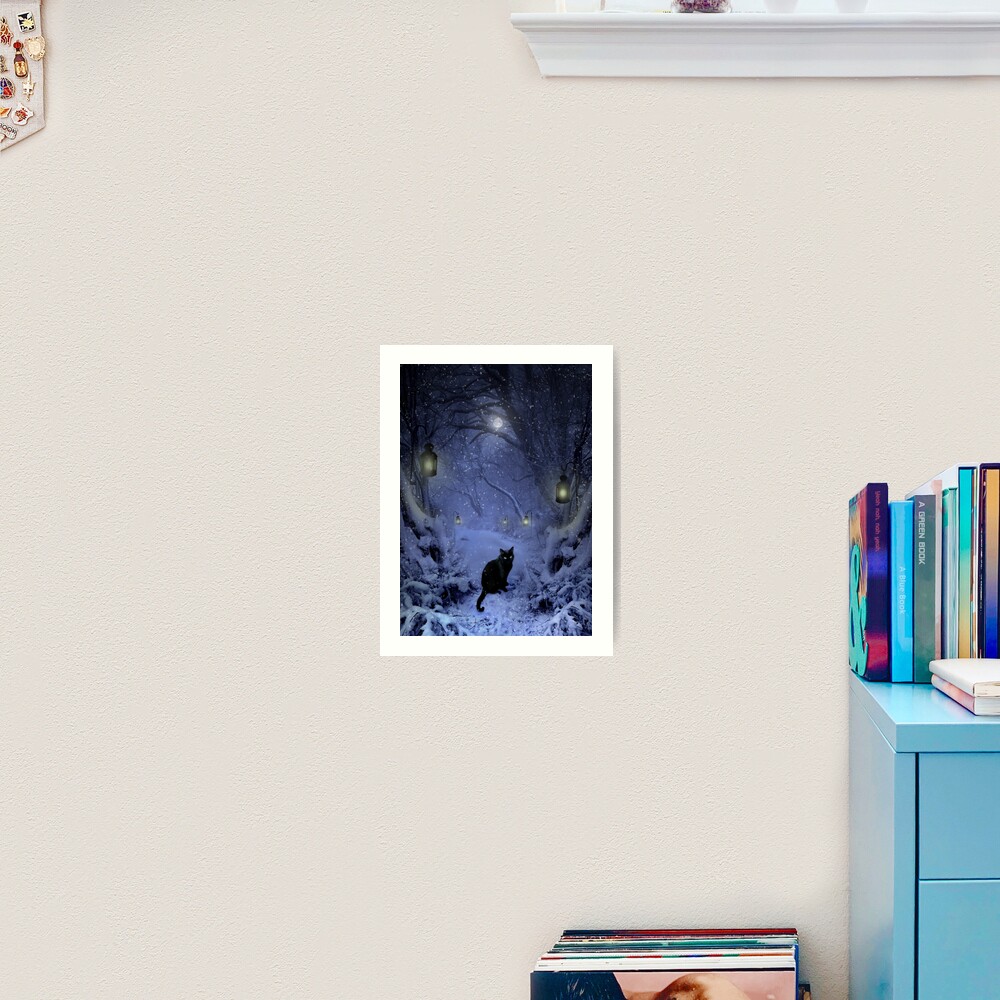Frostar Midnight Art Print