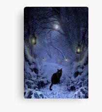 Frostar Midnight Canvas Print
