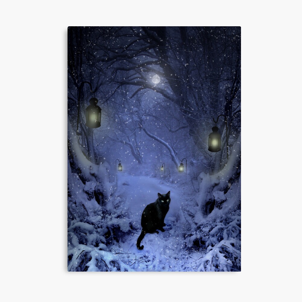 Frostar Midnight Canvas Print