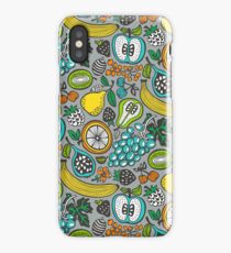 Fruit Cocktail in Gray iPhone Case