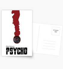 psycho minimailst Postcards