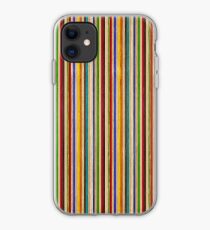 Recycled Skateboard Rainbow Texture iPhone Case