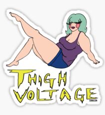 Thigh Voltage! Sticker