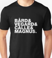 B & V & C & M Unisex T-Shirt