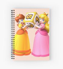 Prinzessin Peach und Daisy Spiralblock