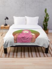 Hijab Inspired Design for a Hijabi Lover Throw Blanket