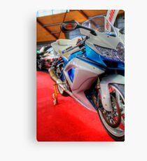 Modified Motorbike Canvas Print