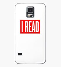 I READ BOOKS Case/Skin for Samsung Galaxy