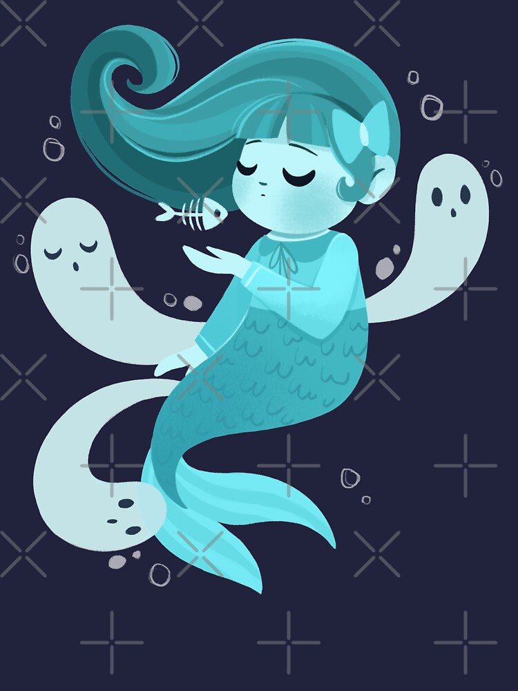 Ghost Mermaid by lobomaravilha