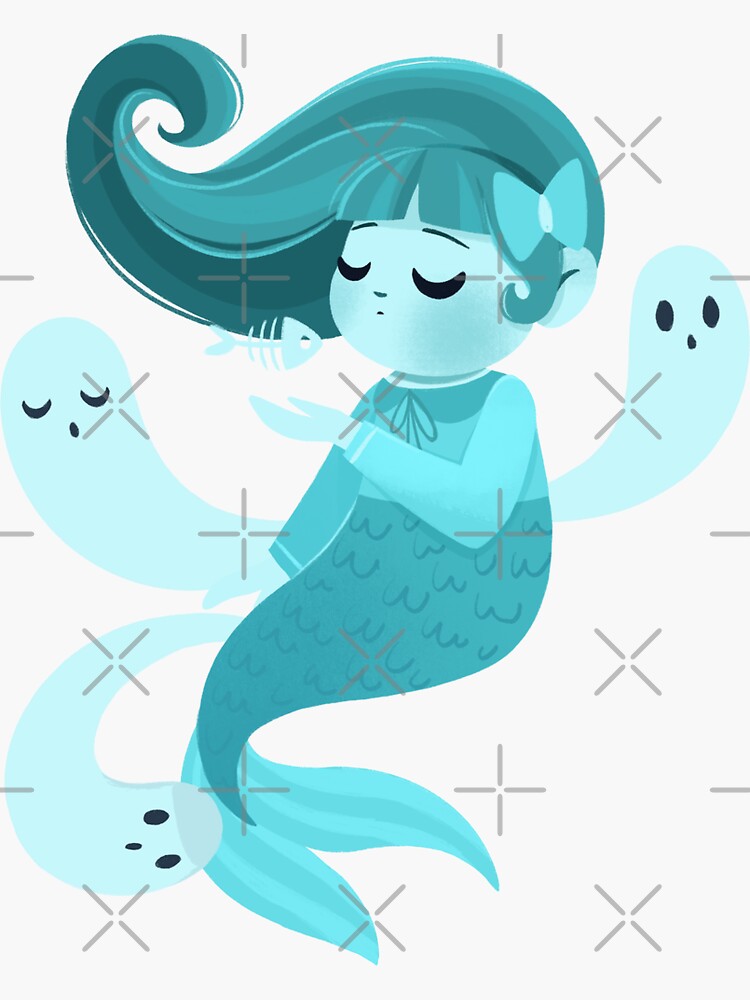 Ghost Mermaid by lobomaravilha