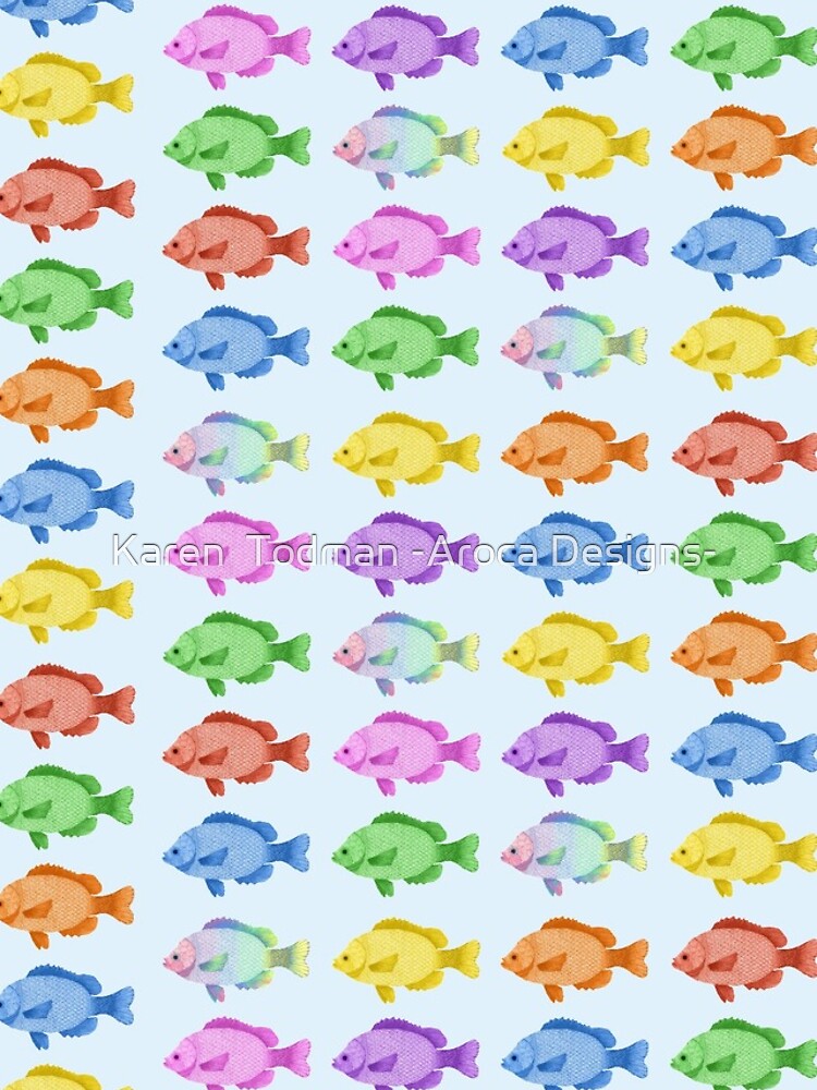 Peces multicolores de KTodman