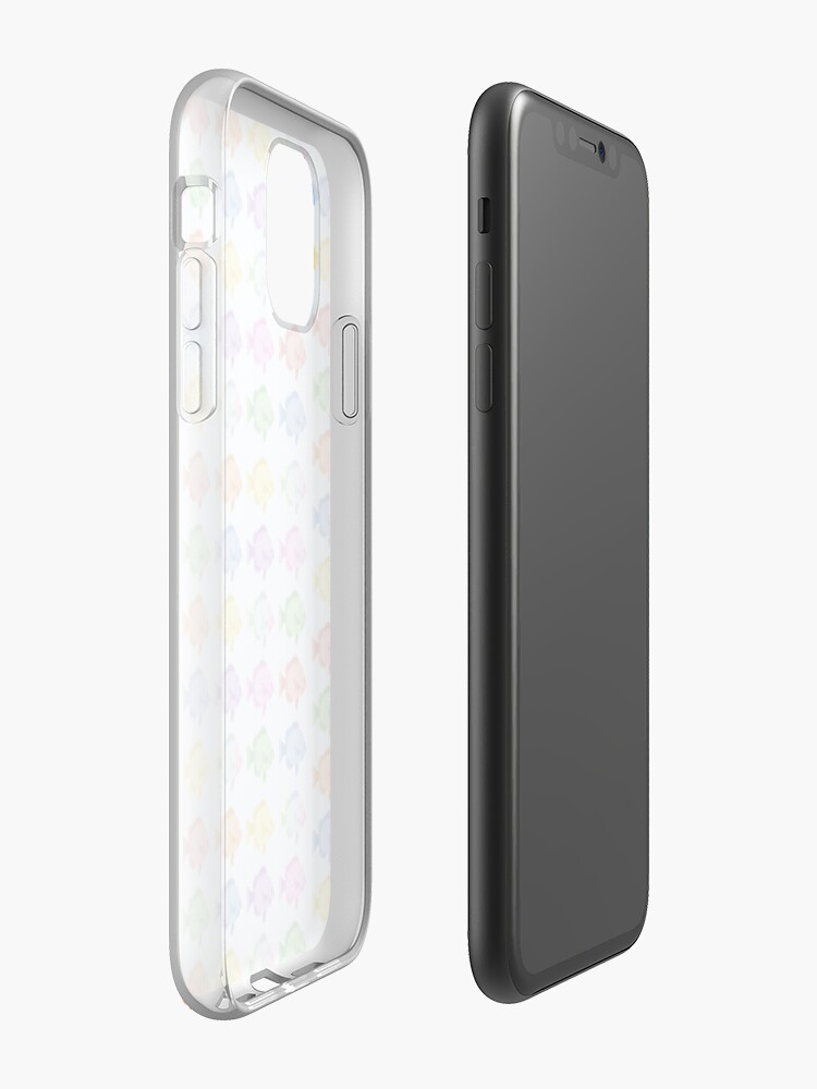 Vista alternativa de Funda y vinilo para iPhone Peces multicolores