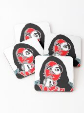 POP GIRL Coasters
