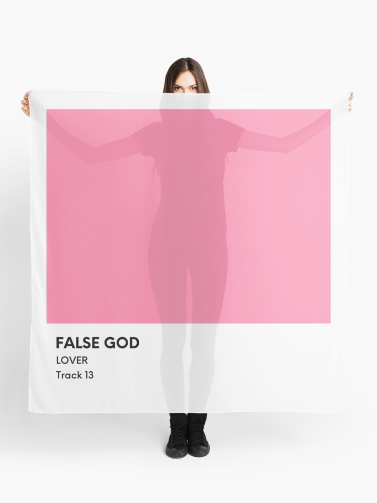 False God Taylor Swift Lover Album Pantone Track Yntcd Scarf