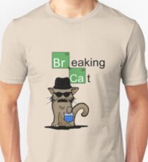 Camiseta ajustada Breaking Cat