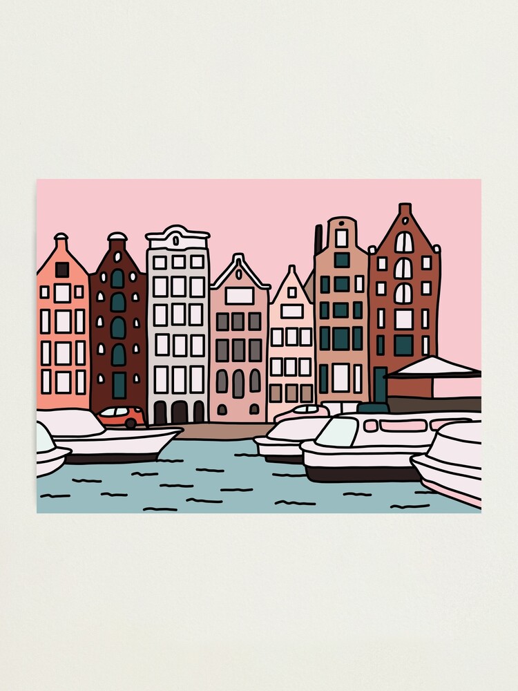 Alternate view of Amsterdam by Elebea Photographic Print