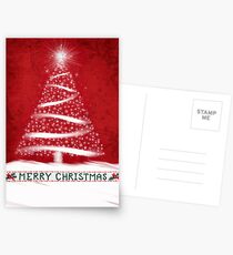 White Christmas Postcards