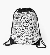 Shadowhunter Runes Drawstring Bag