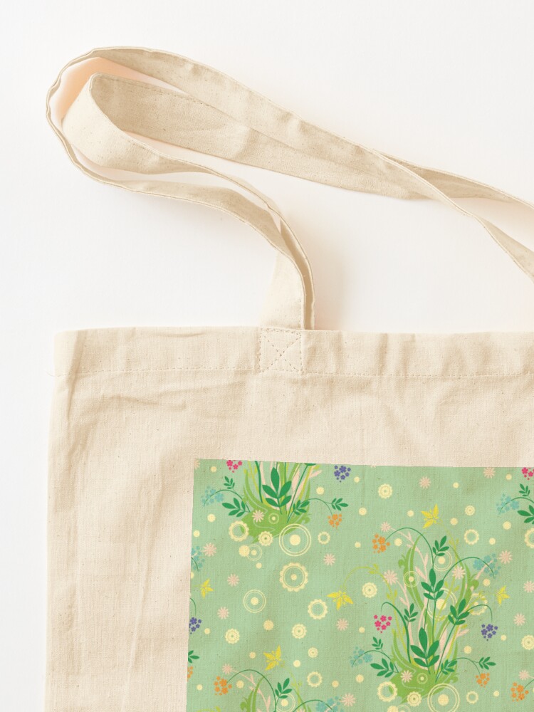 Alternate view of Decorative products with floral ornament. Tote Bag