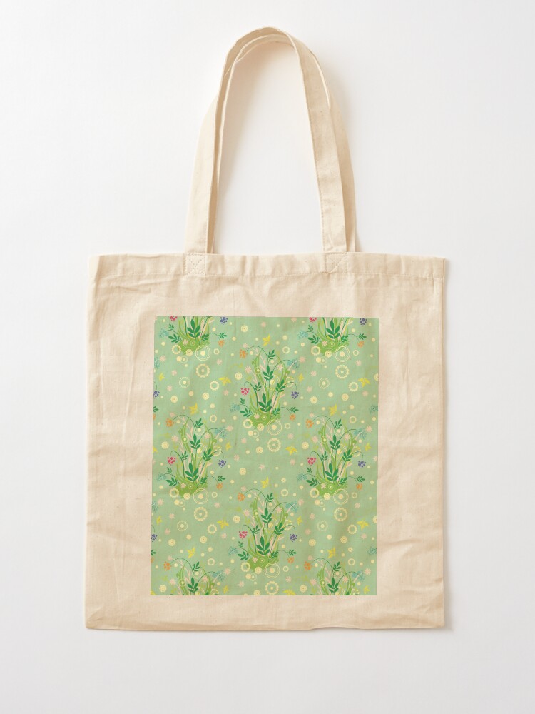 Alternate view of Decorative products with floral ornament. Tote Bag