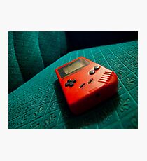 Gameboy Photographic Print