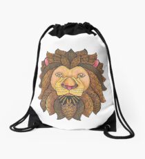 Tangled Lion Drawstring Bag