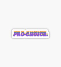 Rainbow Pro-Choice Sticker