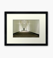 look on the bright side Framed Print