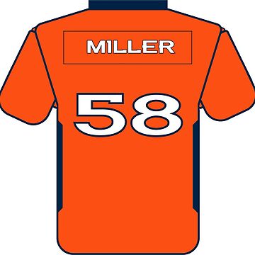 Simple Broncos Jersey Art Art Board Print for Sale by DuckMuck14