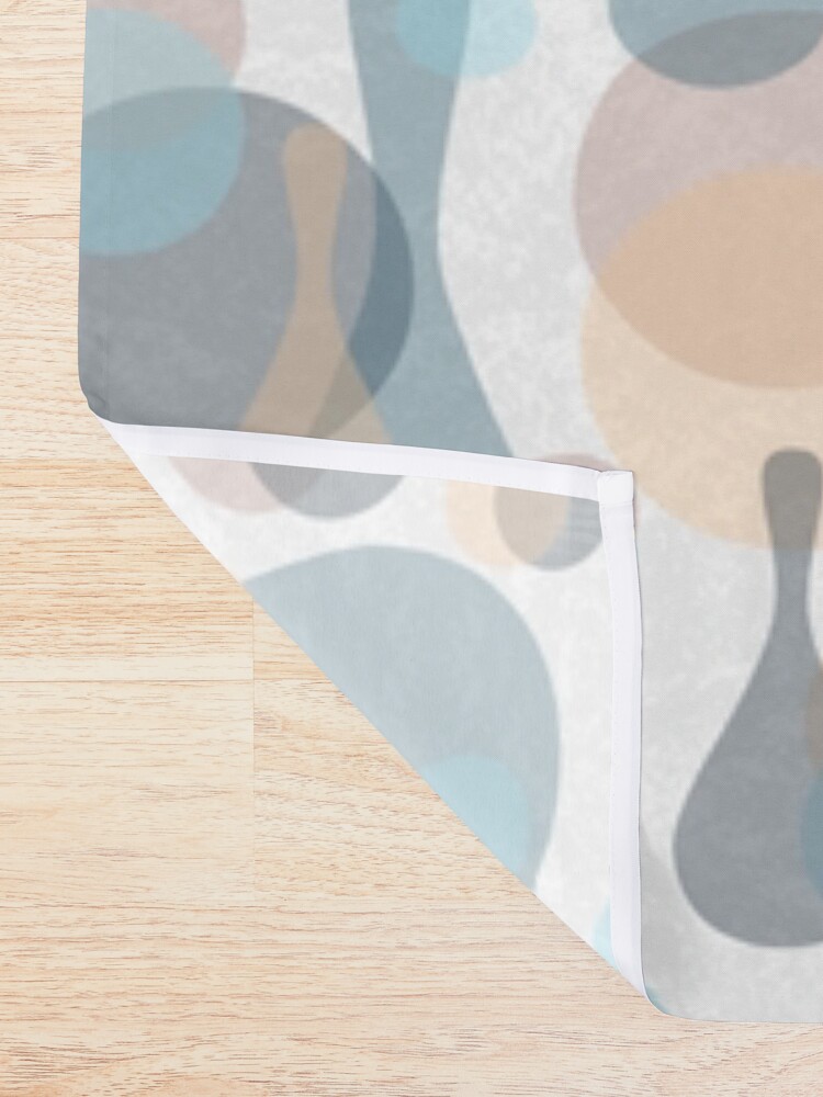 Alternate view of Spots and drops Shower Curtain